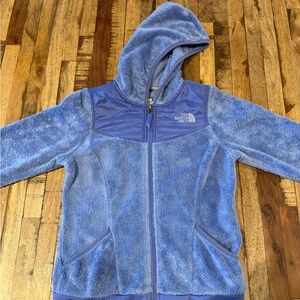 The North Face Kids Cozy Blue Zip-Up Hoodie
